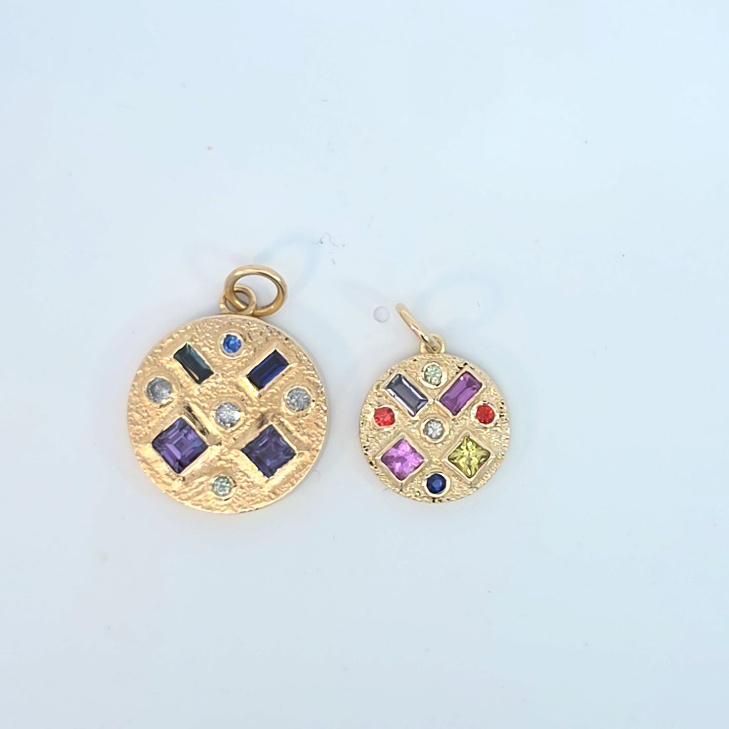 Mini Multi Gem Pendant