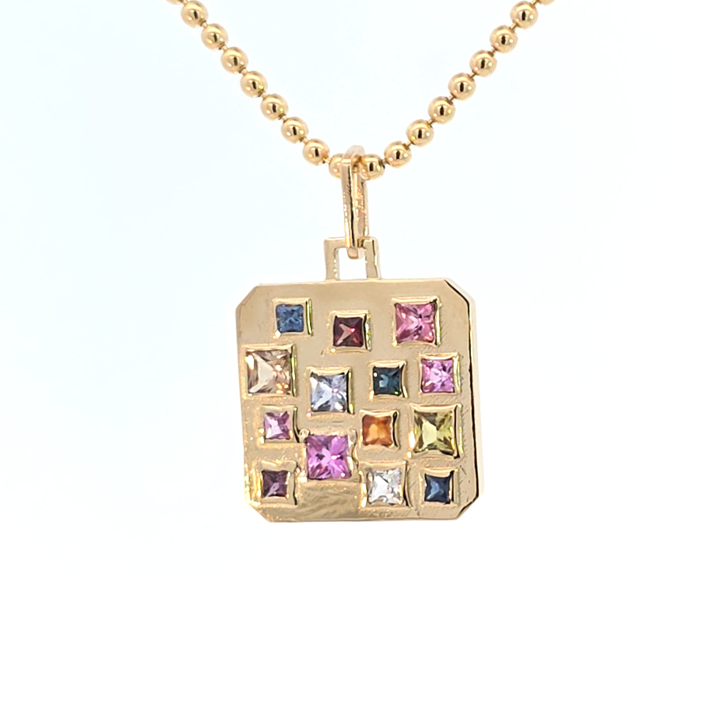 Large Building Blocks Pendant
