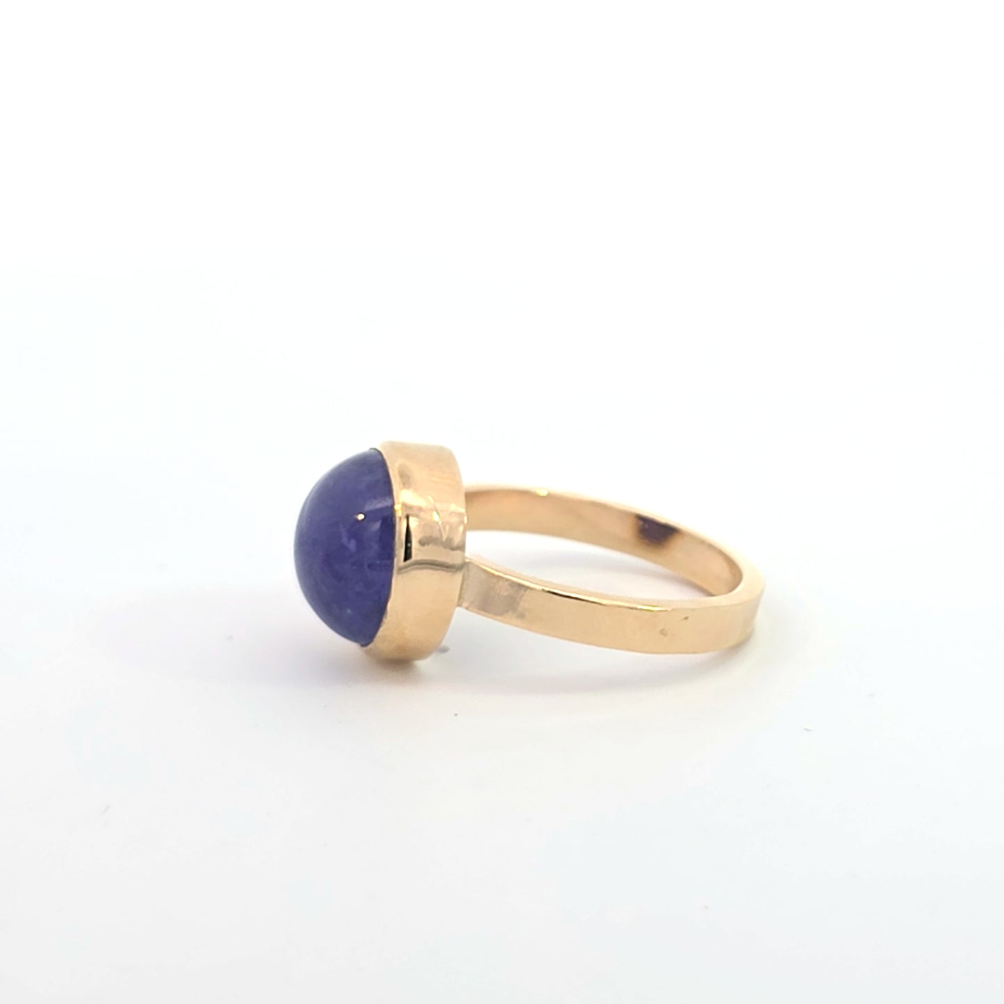 Tanzanite Cabochon Ring