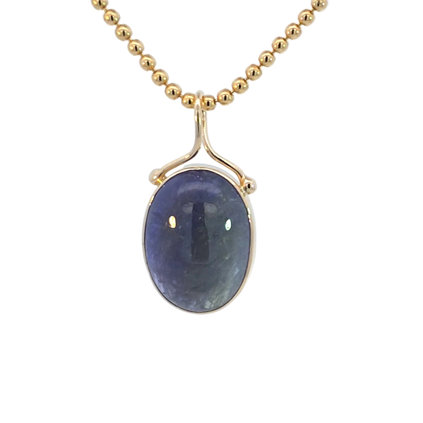 Tanzanite Swoop Bail Pendant