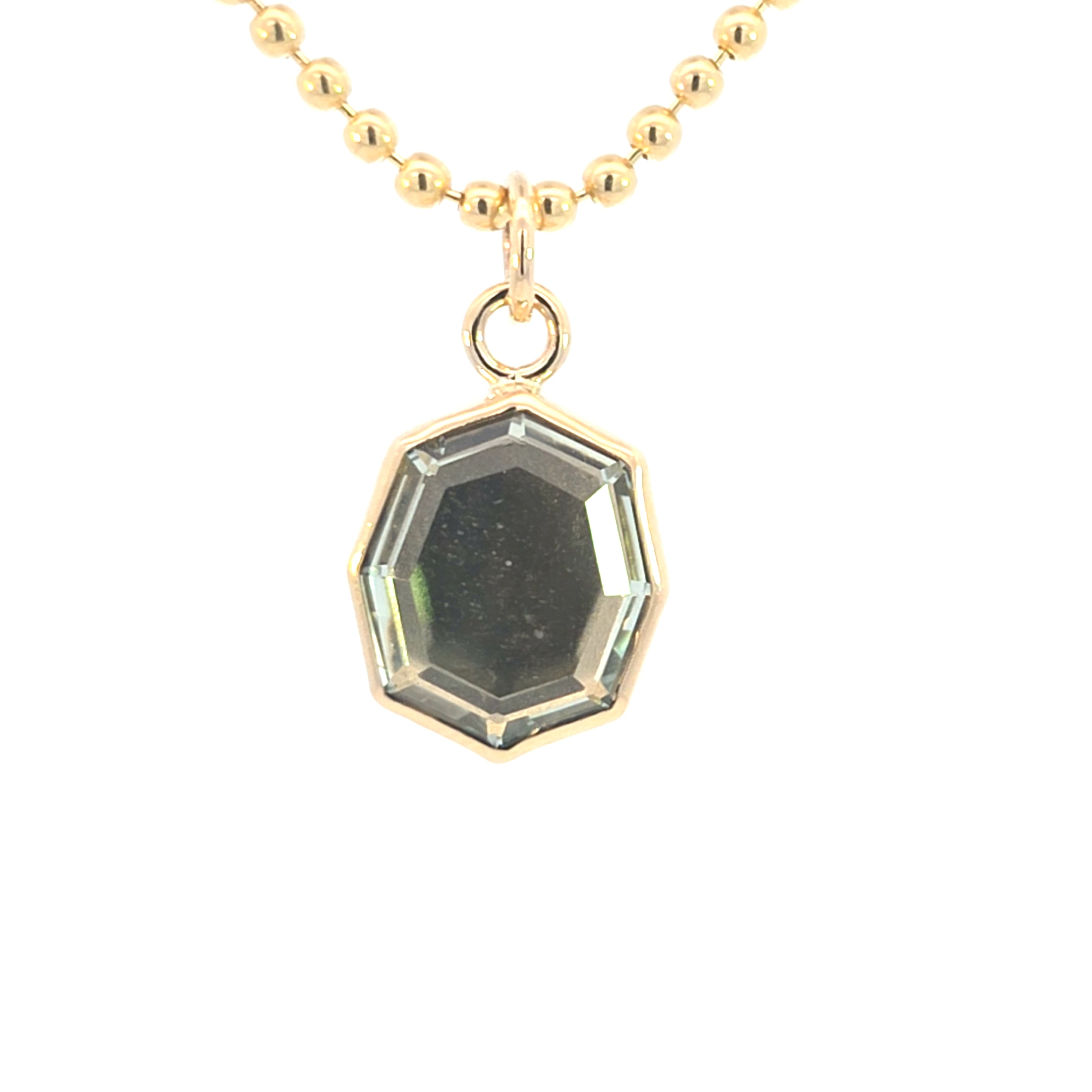 Green Amethyst Pendant