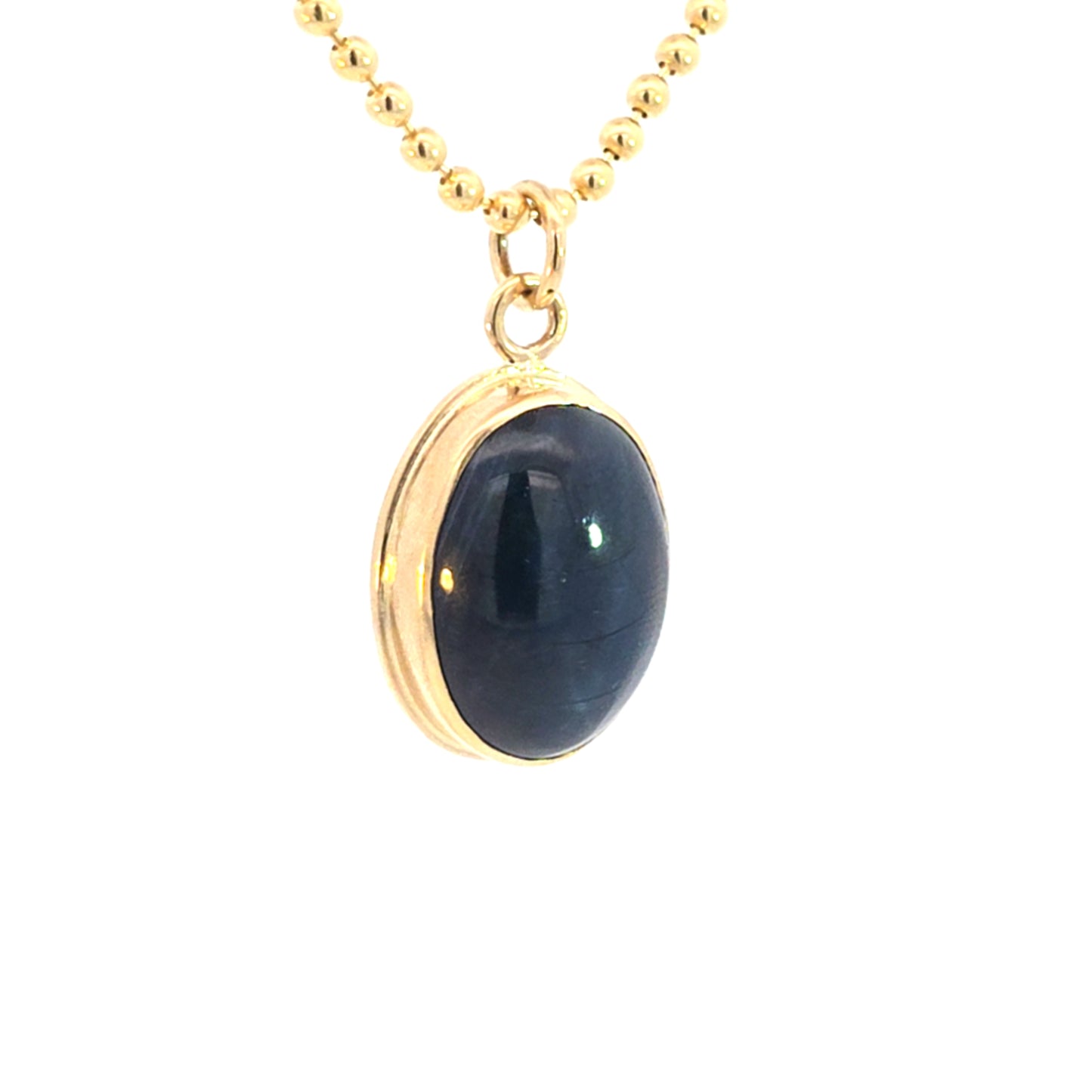 Blue Star Sapphire Pendant