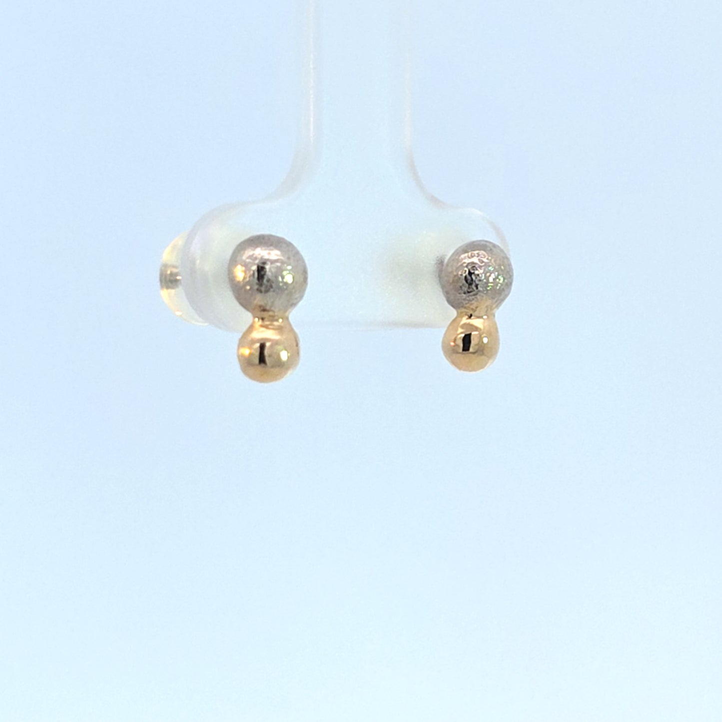 Two Tone Bug Earrings 2