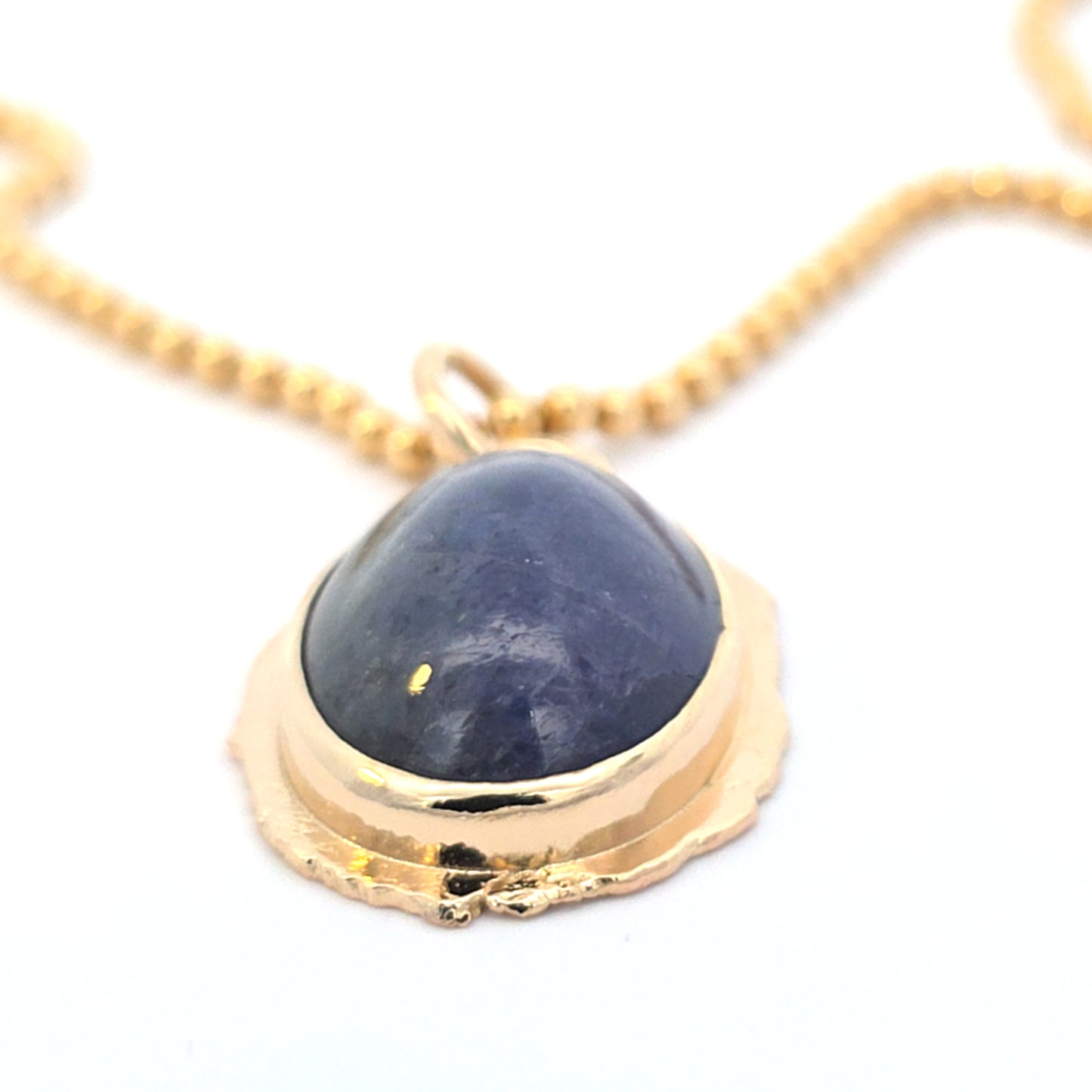 Tanzanite Molten Pendant