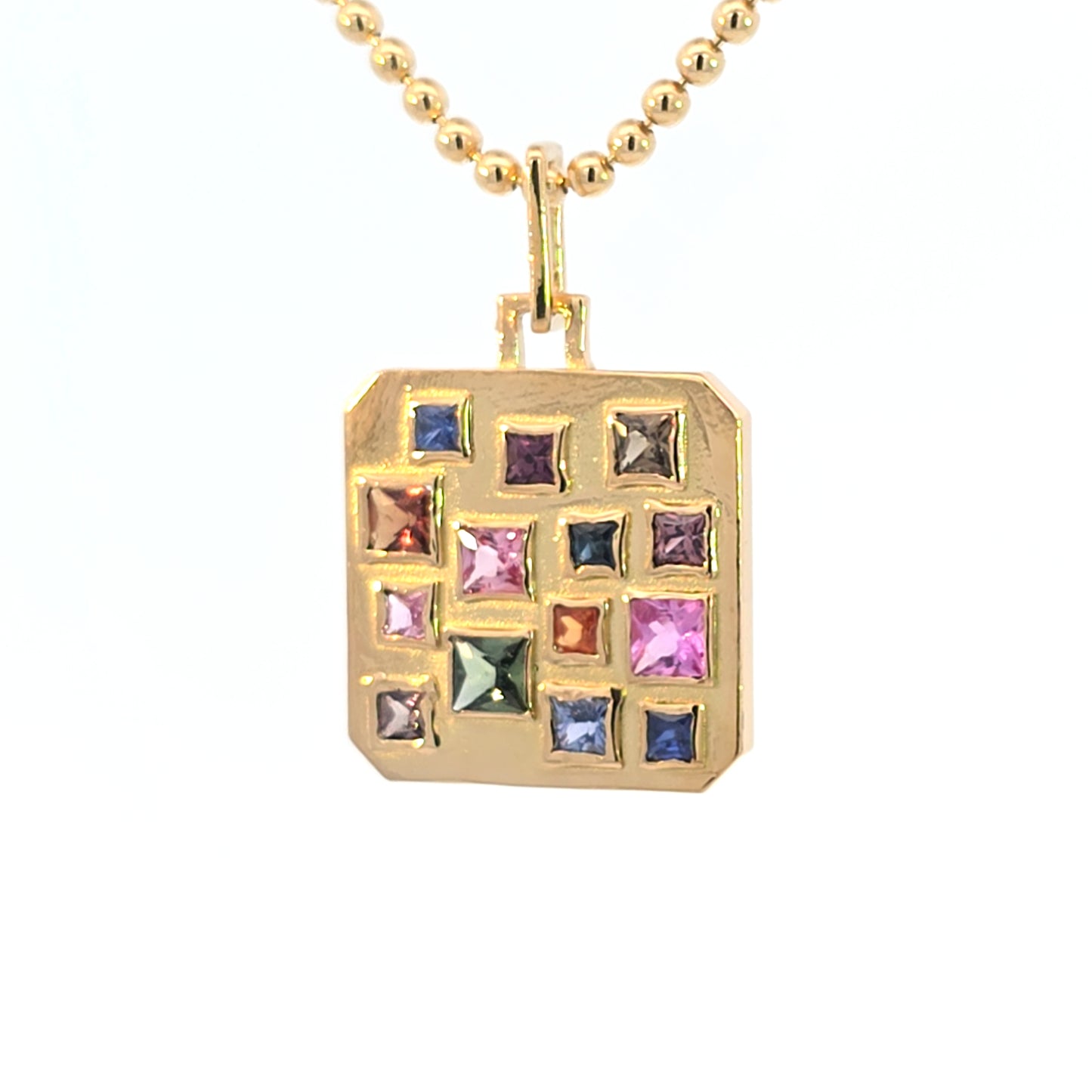 Large Building Blocks Pendant