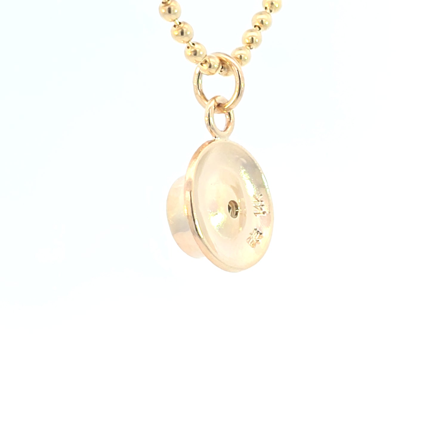 Autumn Tourmaline Dimple Pendant