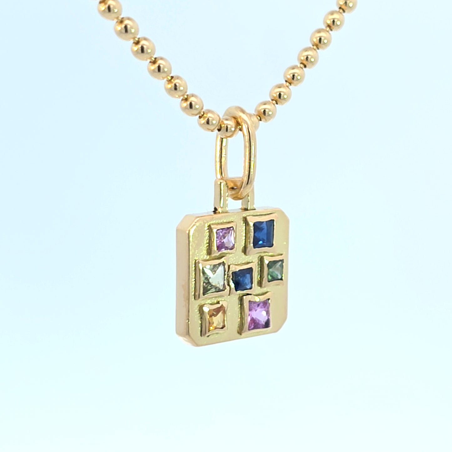Small Building Blocks Pendant