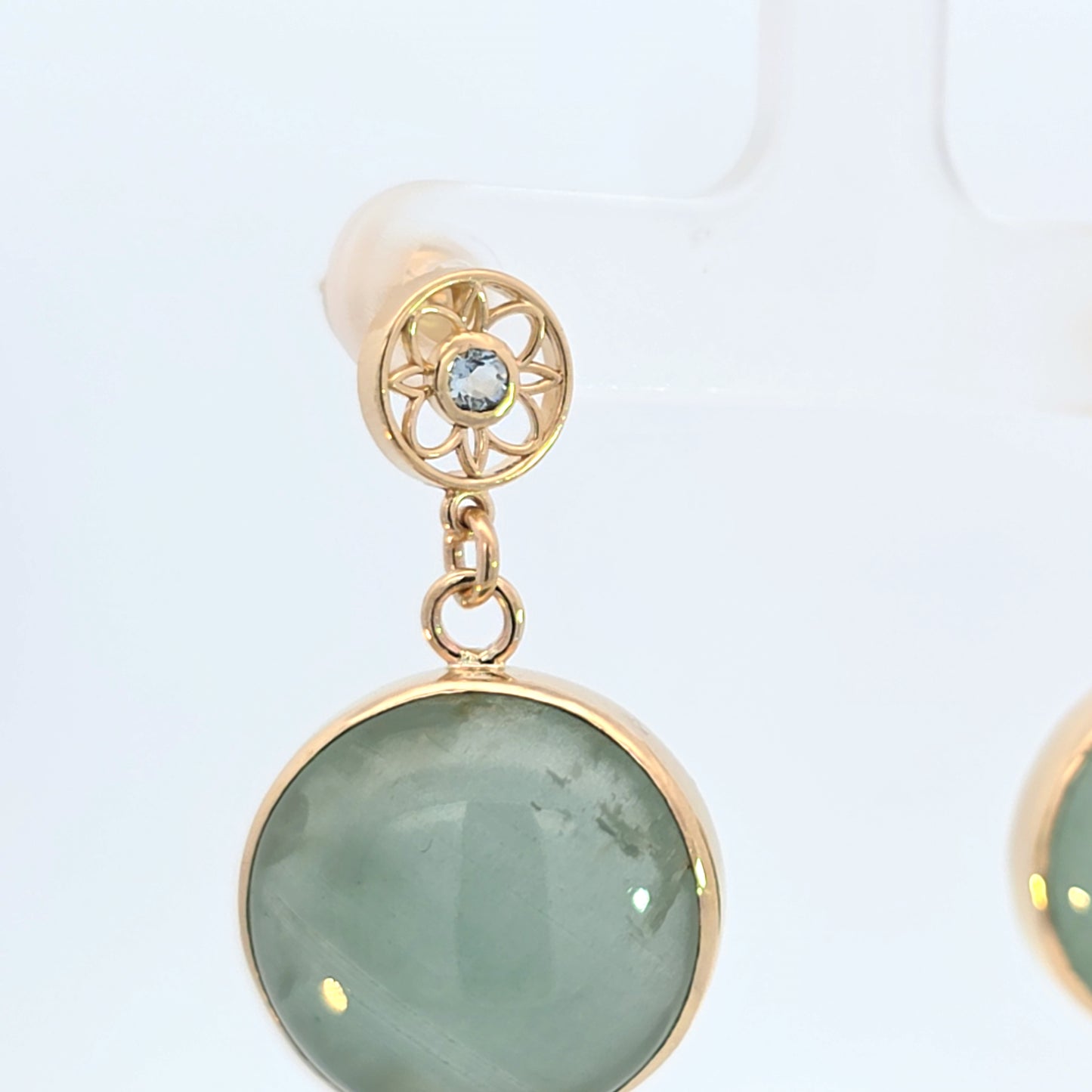 Aquamarine Dangle Earrings