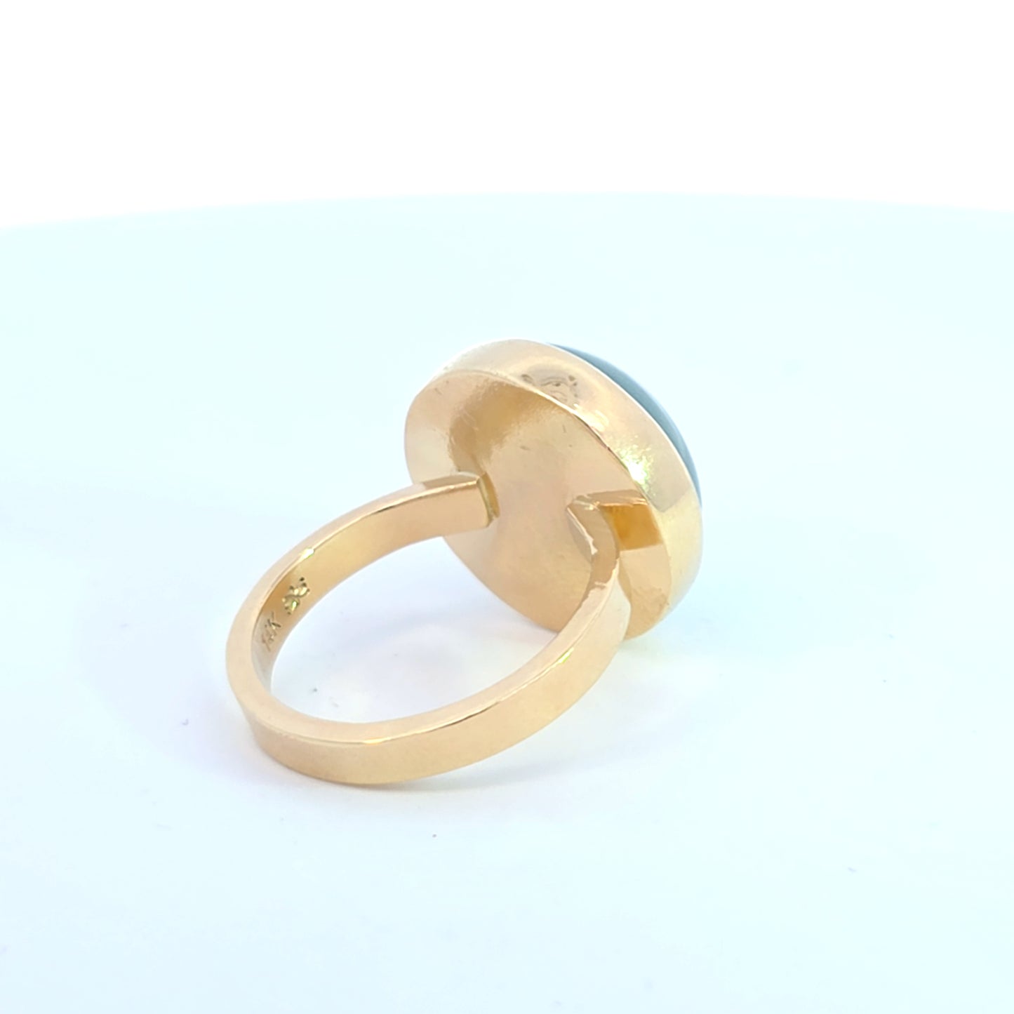 Aquamarine Cabochon Ring