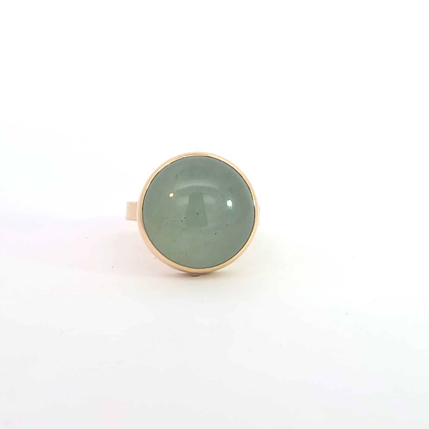 Aquamarine Cabochon Ring
