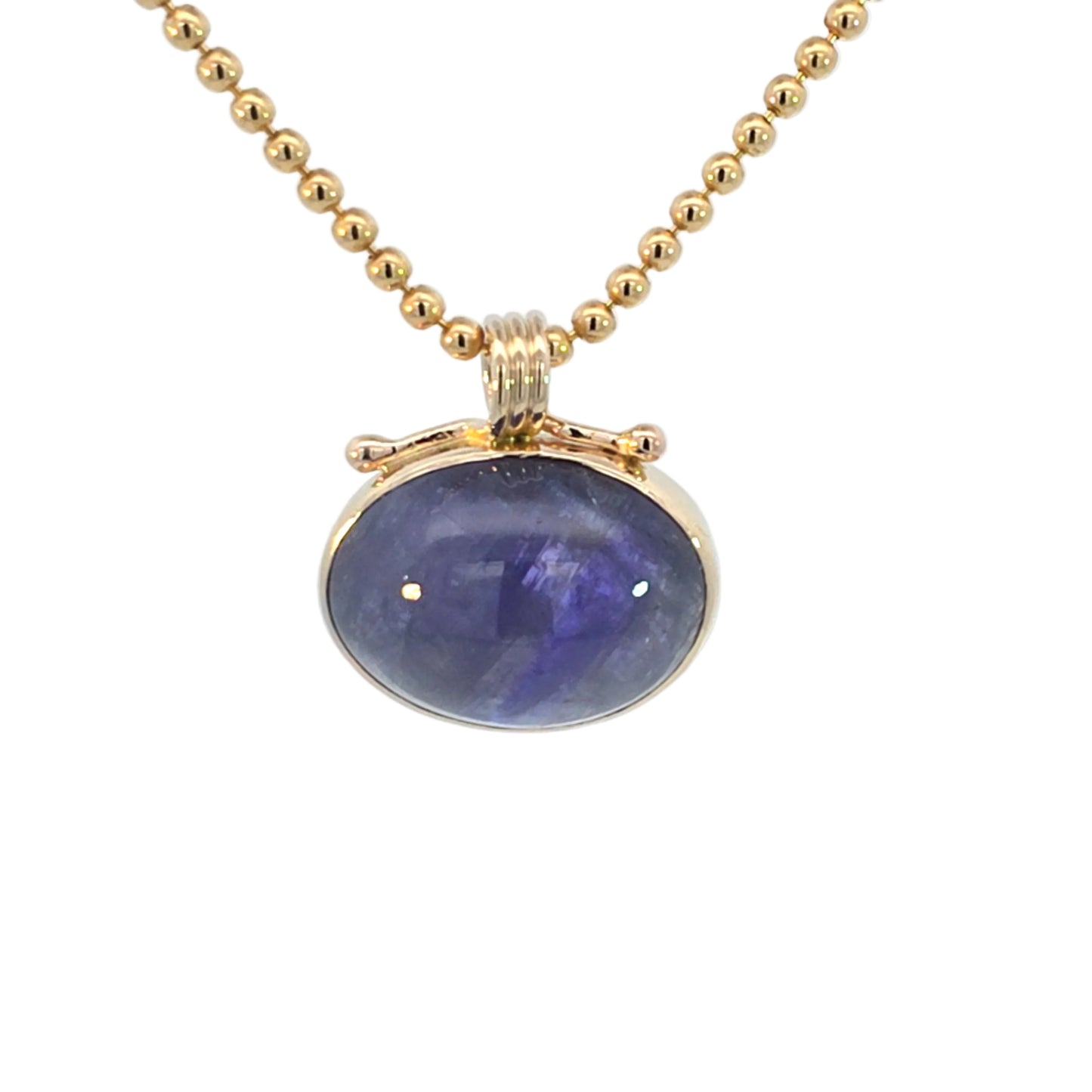Tanzanite East West Pendant